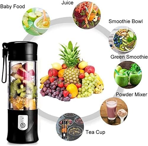 Portable Blender, USB Rechargeable Mini Juicer Blender